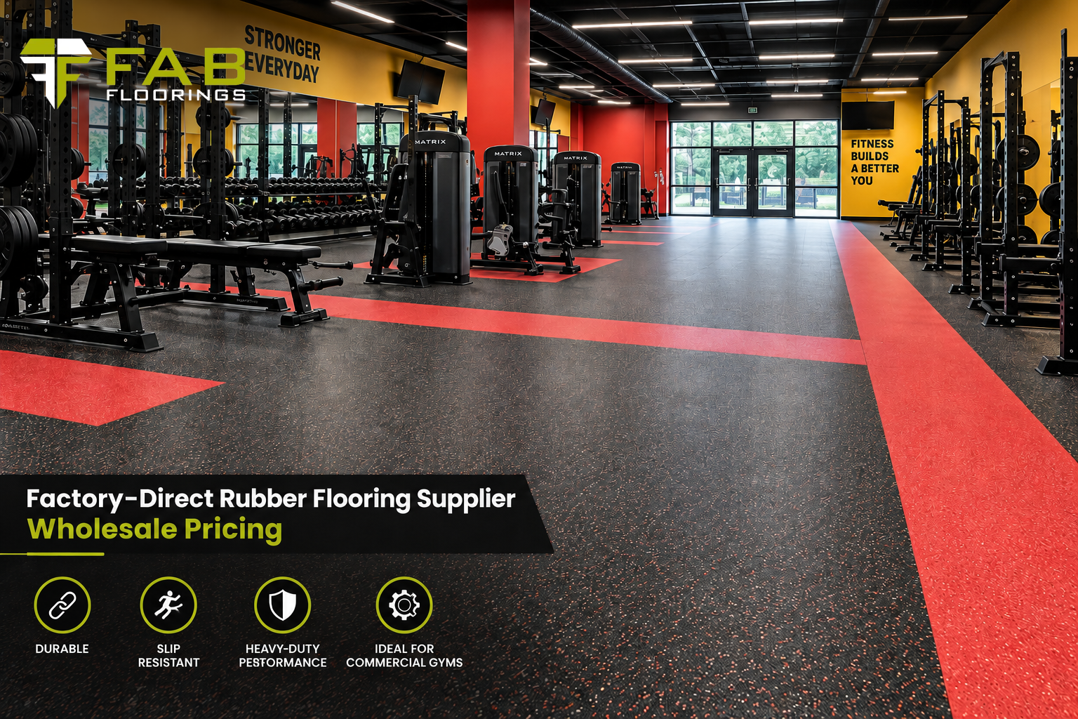 How to Choose Rubber Flooring Density for Heavy Weights?