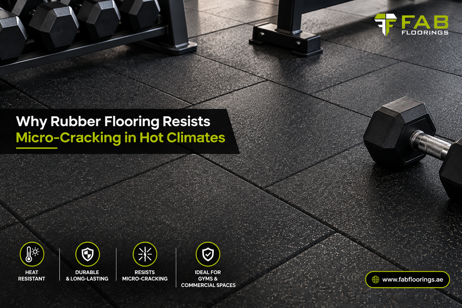 What Makes Rubber Flooring Resistant to Micro-Cracking in Hot Climates