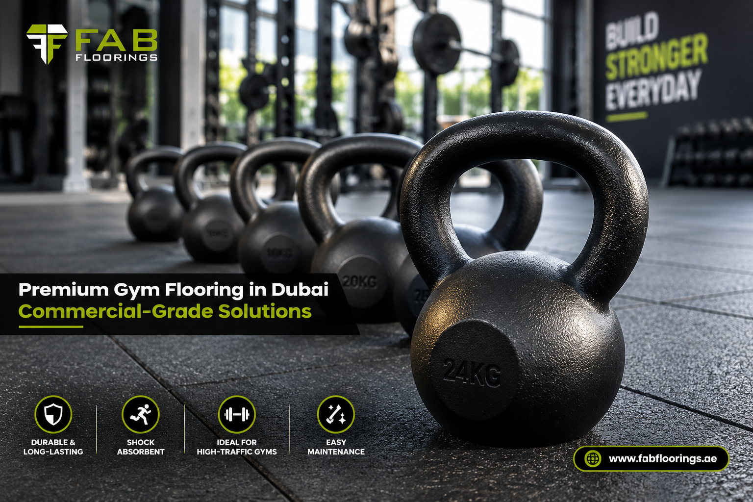 Gym Flooring in Dubai: How to Choose the Perfect Fitness Floor