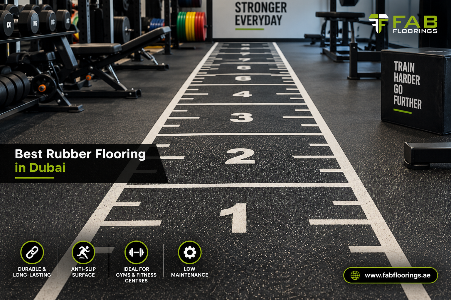Why Rubber Flooring Dubai Properties and Gyms Are Choosing for Long-Term Performance