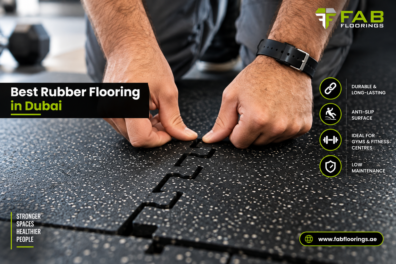 Best Rubber Flooring in Dubai: Why Fab Floorings UAE Leads the Market