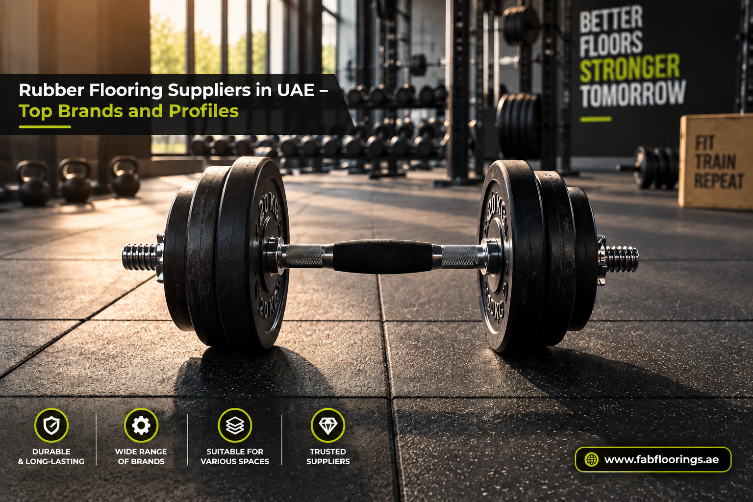 Rubber Flooring Suppliers in UAE – Top Brands and Profiles
