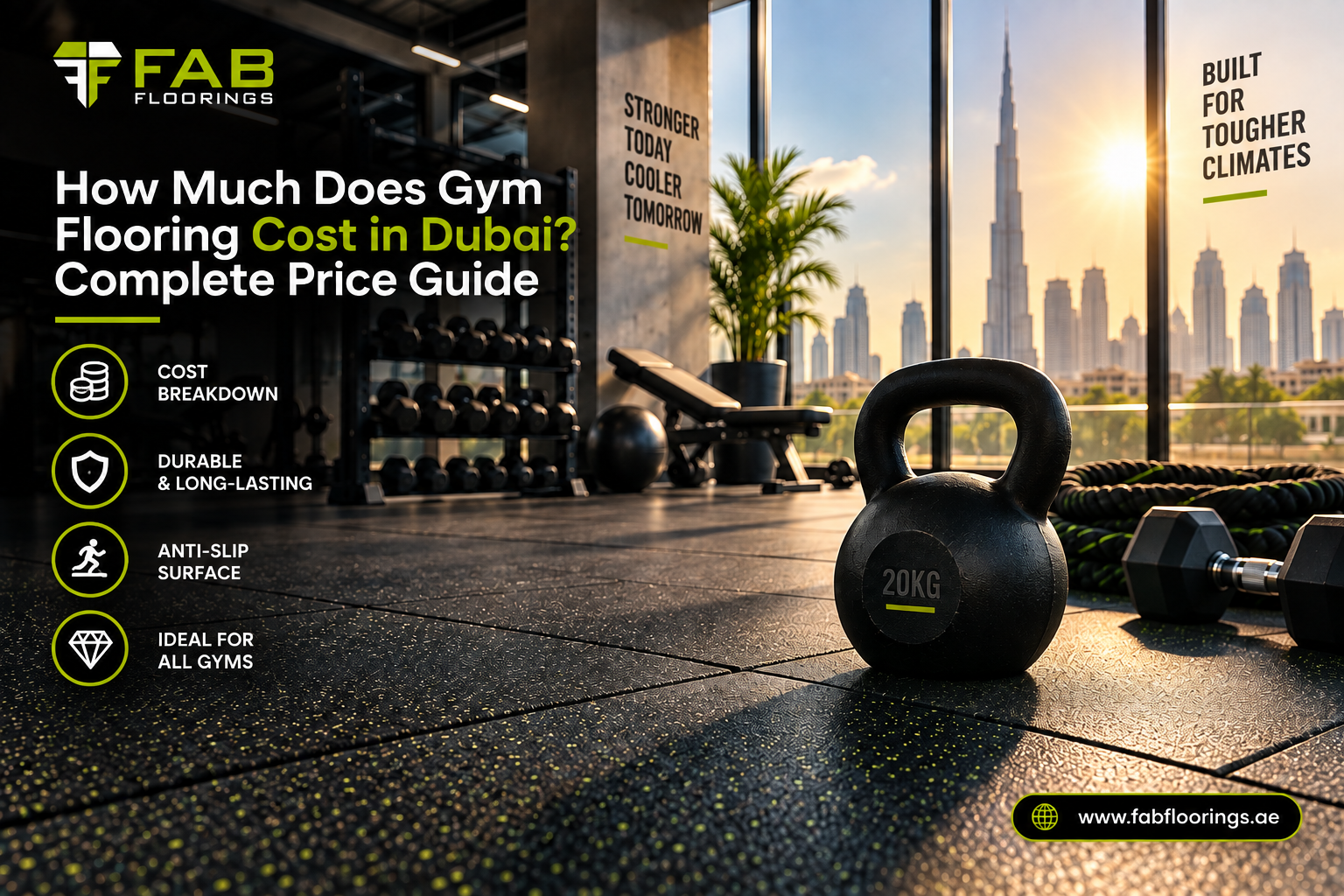 How Much Does Gym Flooring Cost in Dubai? Complete Price Guide