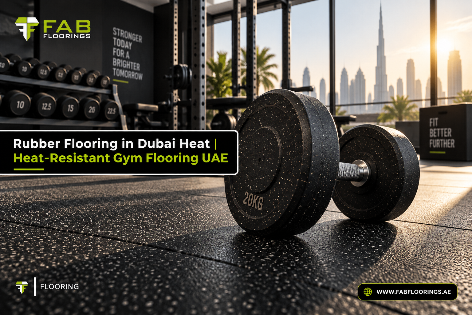 How Rubber Flooring Performs in Dubai’s Extreme Heat and High-Temperature Conditions