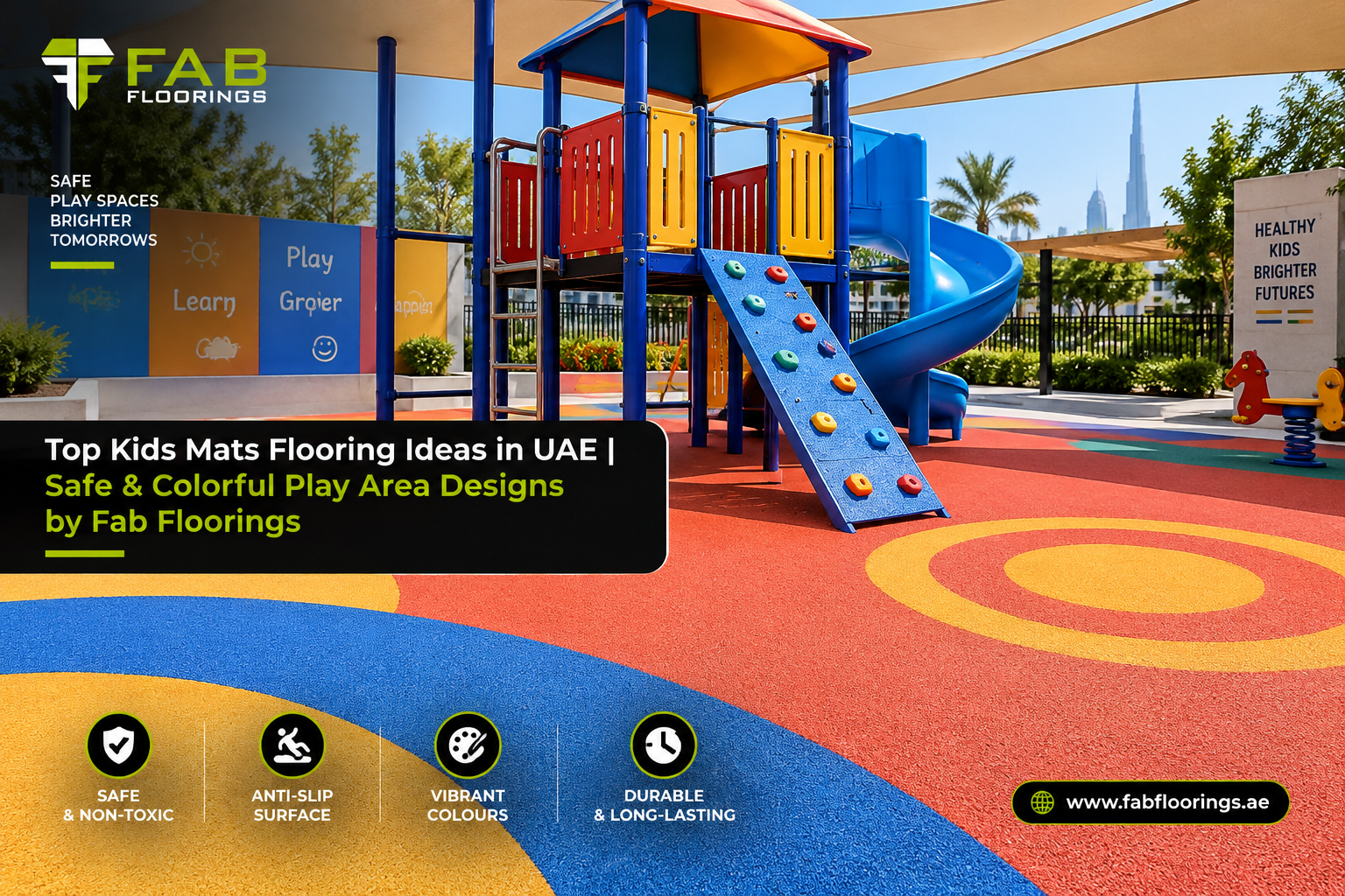 Kids Mats Flooring Ideas in UAE: Safe, Colorful & Smart Choices for Play Areas