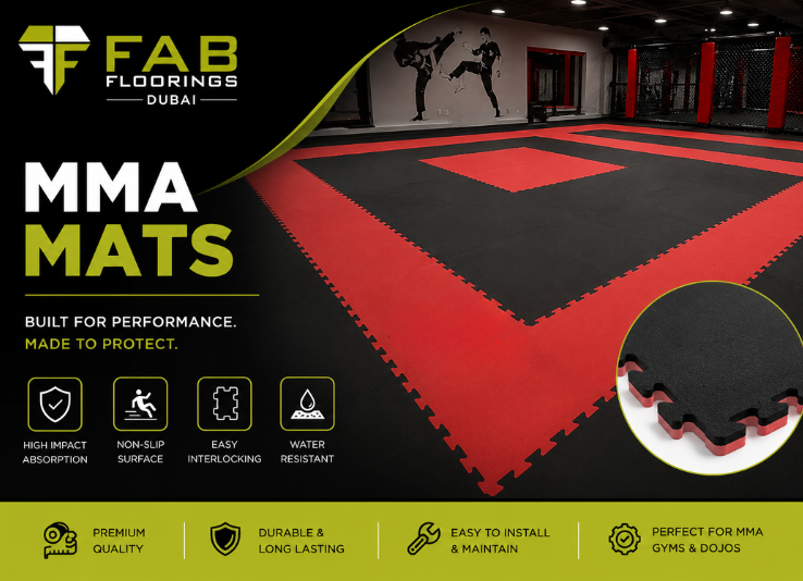 Premium Martial Arts Mats for MMA, Karate, Jiu-Jitsu & Dojo Training in Dubai, UAE