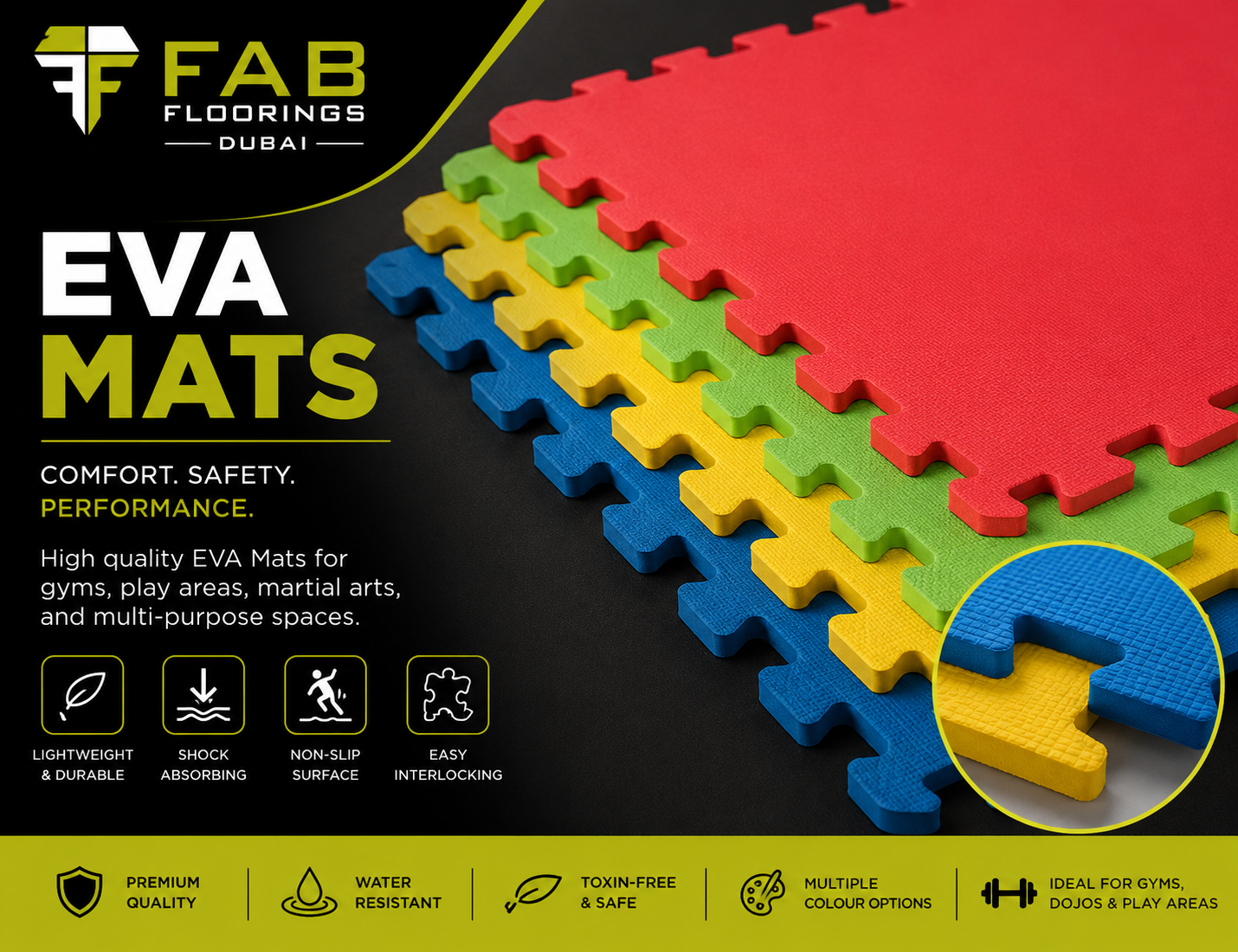 Premium EVA Foam Mats Supplier in Dubai, UAE