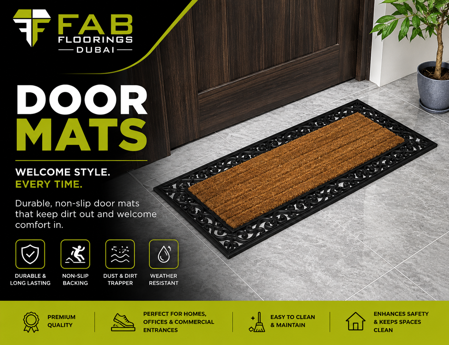Premium Door Mats Supplier in Dubai, UAE